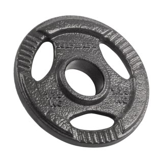 Obciążenie żeliwne olimpijskie zestaw 4x1.25kg, otwór 51mm, talerz z uchwytami, REBEL ACTIVE