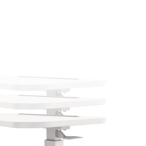 Stolik z manualną regulacją Buddy czarny