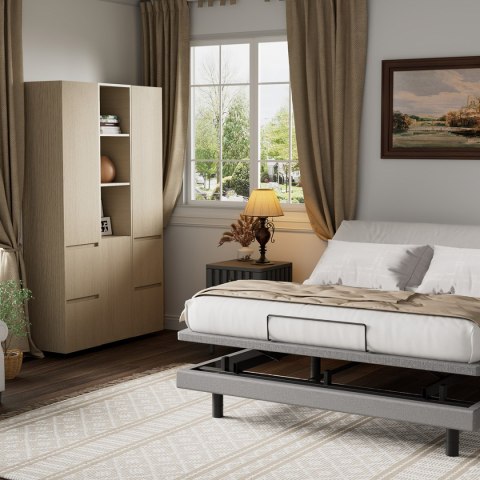 Szafka z 3 półkami 198cm Spacetronik SPE-PODF03