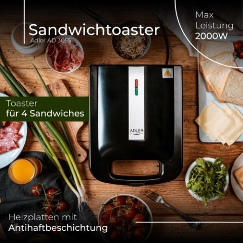 Adler Opiekacz do kanapek