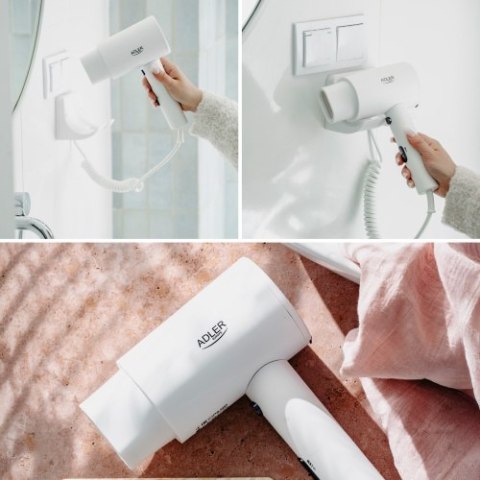 Adler Suszarka hotelowa, montowana na ścianie