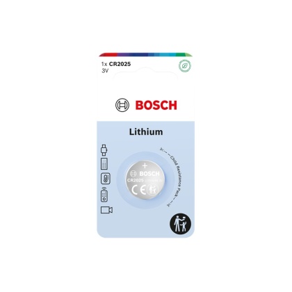 Bateria CR2025 litowa 1 szt blister Bosch