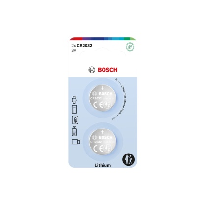 Bateria CR2032 litowa 2 szt blister Bosch