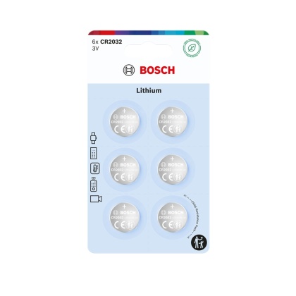 Bateria CR2032 litowa 6 szt blister Bosch