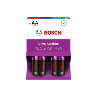 Baterie AA 1.5V Ultra Alkaliczne 4 szt Bosch Ultra Alkaline LR6