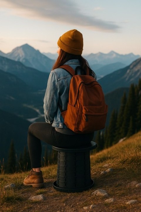 Camry Toaleta składana - przenośna |Toaleta turystyczna | Stołek turystyczny