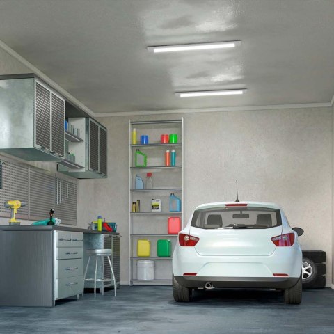 Oprawa V-TAC 40W LED Liniowa Natynkowa 120cm 120Lm/W CCT Zmiana Barwy VT-8340CCT 3000K-6500K 4800lm 3 Lata Gwarancji