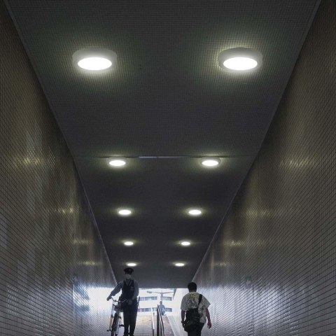 Panel Natynkowy V-TAC 18W LED SAMSUNG CHIP Okrągły 215x30mm VT-60018RD-S 6500K 1980lm