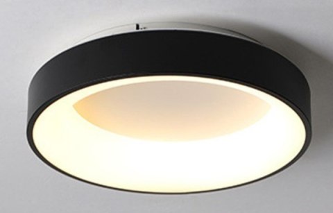 Plafon led Drax 32W 4000K czarny natynkowy