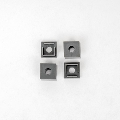 Profil Aluminiowy V-TAC 2mb Anodowany, Klosz Mleczny, Do gipsowania 12,5mm VT-8201