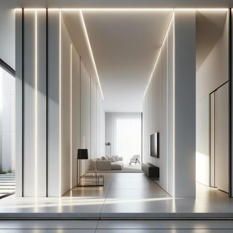 Profil Aluminiowy V-TAC 2mb Anodowany, Klosz Mleczny VT-8116