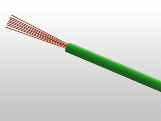 Przewód LgY 1*0,75 500V zielony