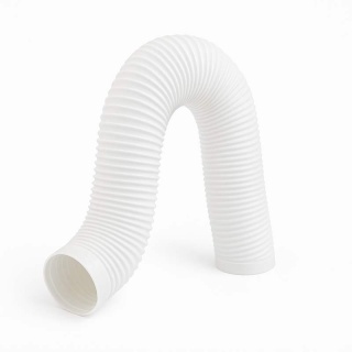 Rura wylotowa 150 cm ABS biała do klimatyzatorów, klimatyzatora Volteno
