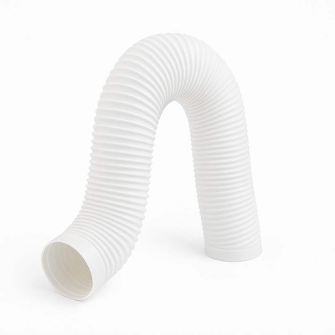 Rura wylotowa 150 cm ABS biała do klimatyzatorów, klimatyzatora Volteno