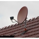 Uchwyt antenowy regulowany do krokwi pod rynnę 450