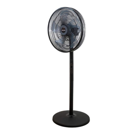 Wentylator podłogowy 40 cm 35W czarny z pilotem timer Volteno VO2564