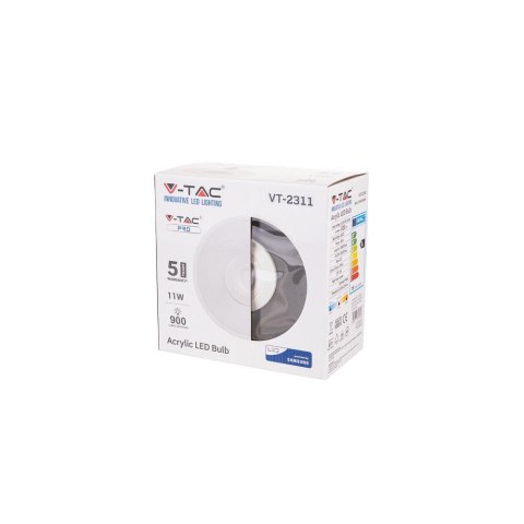 Żarówka LED V-TAC SAMSUNG CHIP 11W UFO fi190 VT-2311 6400K 900lm 5 Lat Gwarancji