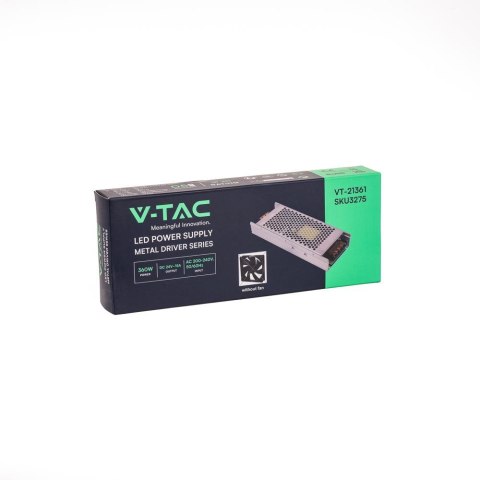 Zasilacz LED V-TAC 360W 24V 15A IP20 Modułowy Bez Wentylatora VT-21361