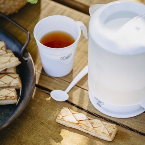 Adler Czajnik elektryczny plastikowy turystyczny 0,5 L