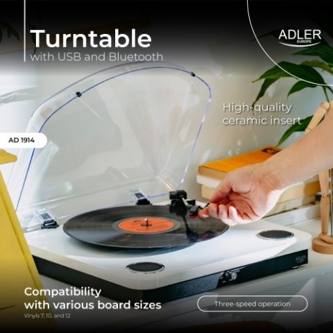 Adler Gramofon z USB i Bluetooth