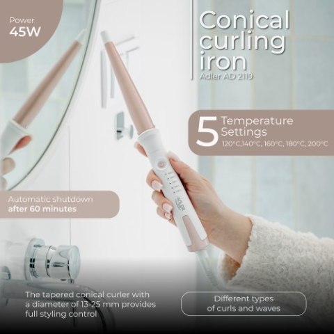 Adler Lokówka stożkowa