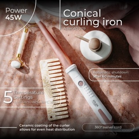 Adler Lokówka stożkowa