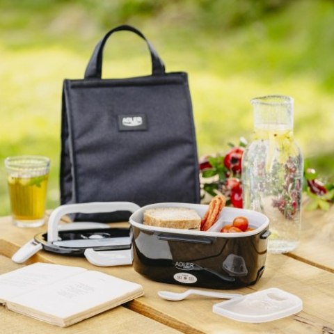 Adler Pojemnik na żywność z torbą termiczną 5 litrów | Do auta i domu (12V / 230V)