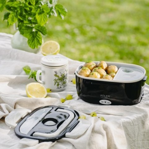 Adler Pojemnik na żywność z torbą termiczną 5 litrów | Do auta i domu (12V / 230V)