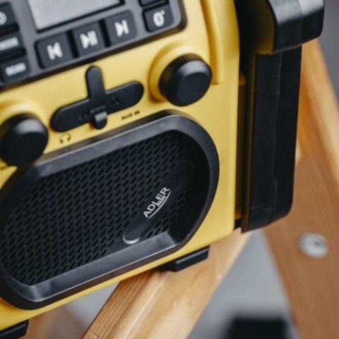 Adler Radio budowlane z Bluetooth - IPX 54
