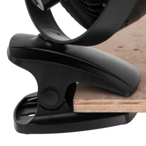 Adler Wentylator biurkowy z klipsem |Akumulatorowy| 15,5 cm | 360° obrót| USB-C |