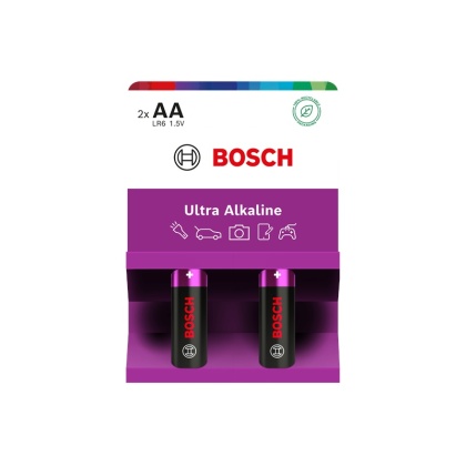 Baterie AA 1.5V Ultra Alkaliczne 2 szt Bosch Ultra Alkaline LR6