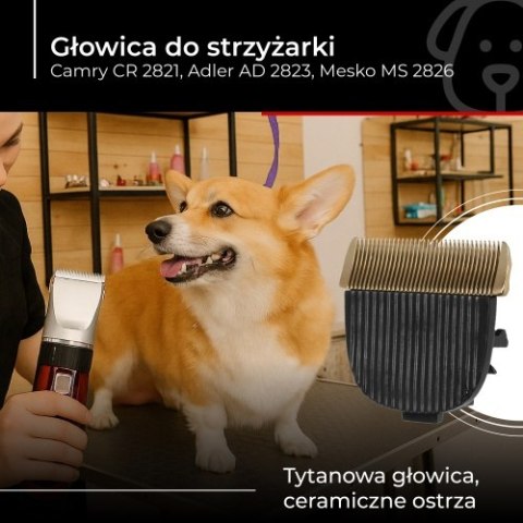 Camry Strzyżarka /Głowica do Camry CR2821,Adler AD2823, Mesko MS2826