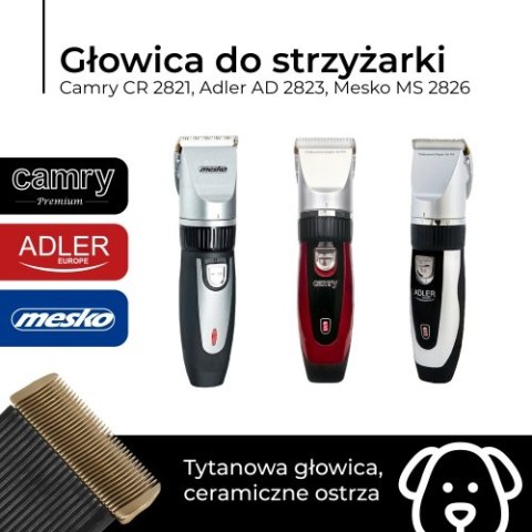 Camry Strzyżarka /Głowica do Camry CR2821,Adler AD2823, Mesko MS2826