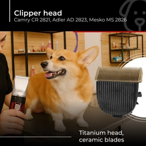 Camry Strzyżarka /Głowica do Camry CR2821,Adler AD2823, Mesko MS2826