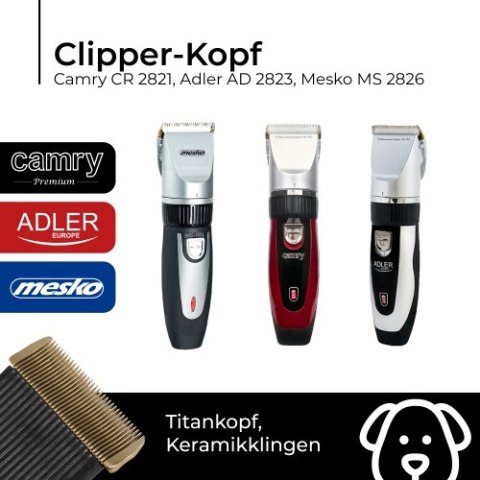 Camry Strzyżarka /Głowica do Camry CR2821,Adler AD2823, Mesko MS2826