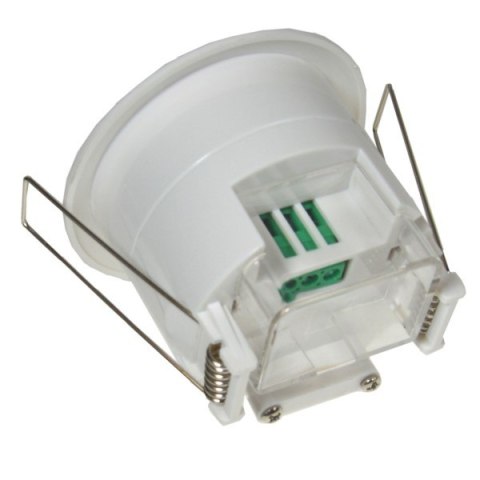 Czujnik ruchu PIR okrągły podtynkowy DALI z pilot