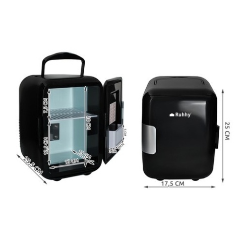 Lodówka turystyczna 4L - czarna Ruhhy