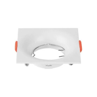 Oczko V-TAC GU10 Wpuszczane Kwadrat Białe VT-921-W 3 Lata Gwarancji