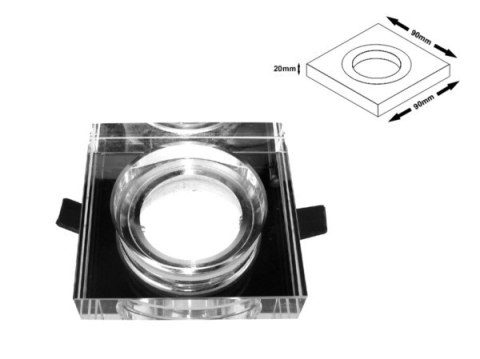 Oprawa sufitowa Clipper Clear