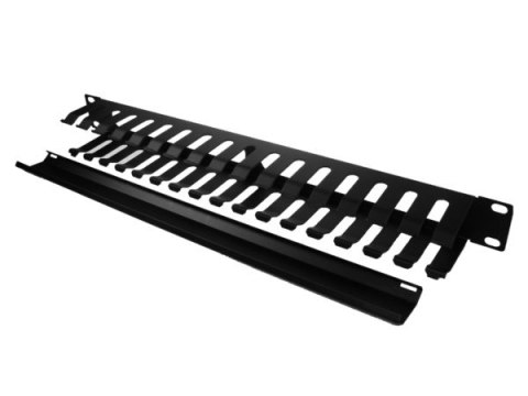 Organizator kabli 1U 16 uchwytów metal