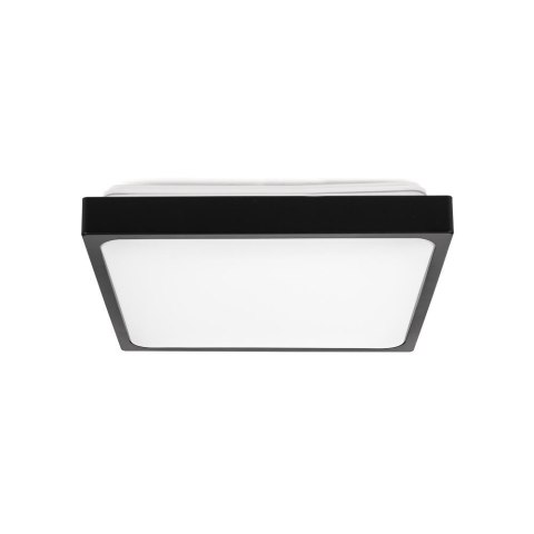 Plafon V-TAC 30W LED Kwadrat IP44 42x42cm Czarny VT-8630B-SQ 3000K 3000lm