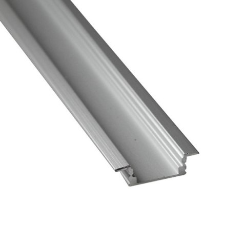 Profil Basic wpuszczany średni srebrny 2,0m anodow