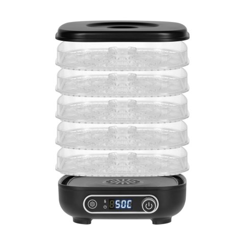 Suszarka do grzybów , warzyw , owoców , 300W , 5 sit , wyświetlacz , termoobieg , TEESA