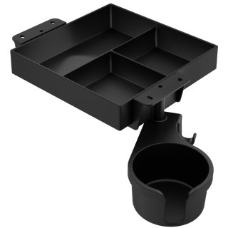 Szuflada podblatowa Spacetronik SPB-129B Czarna