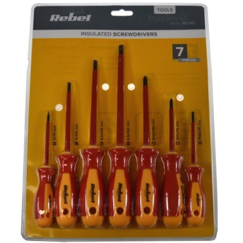 Zestaw wkrętaków izolowanych 1000V 7szt