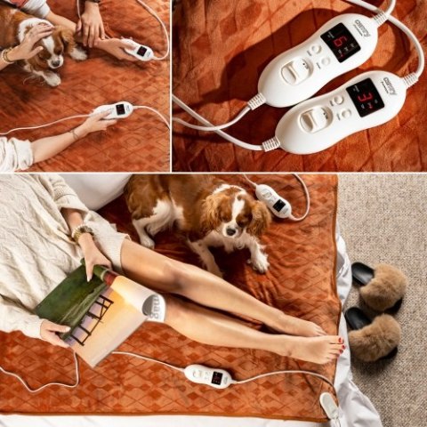 Camry Elektryczny koc podkładowy z czasomierzem (2)