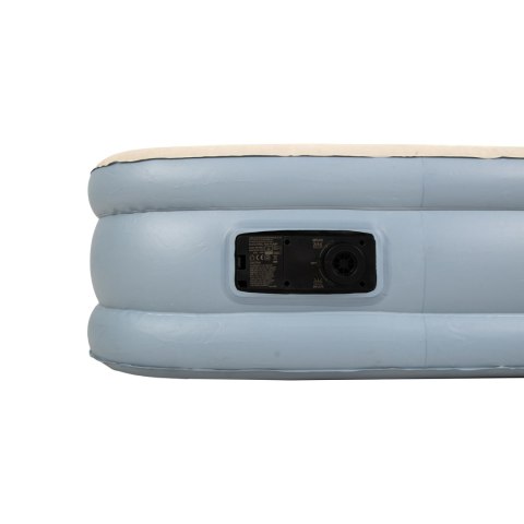 Duży dmuchany materac jednoosobowy AVENLI z wbudowaną pompką 191x99x33