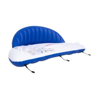 Duży materac basenowy z oparciem SUNCLUB