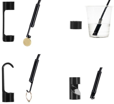 Kamera inspekcyjna endoskop 4 3 LCD Full HD 5 m IP67 6 LED Bigstren 19376