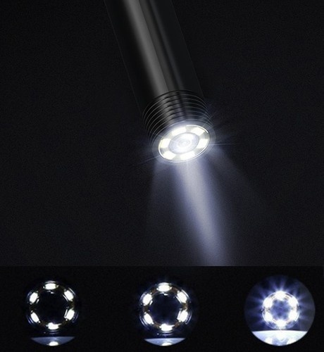 Kamera inspekcyjna endoskop 4 3 LCD Full HD 5 m IP67 6 LED Bigstren 19376